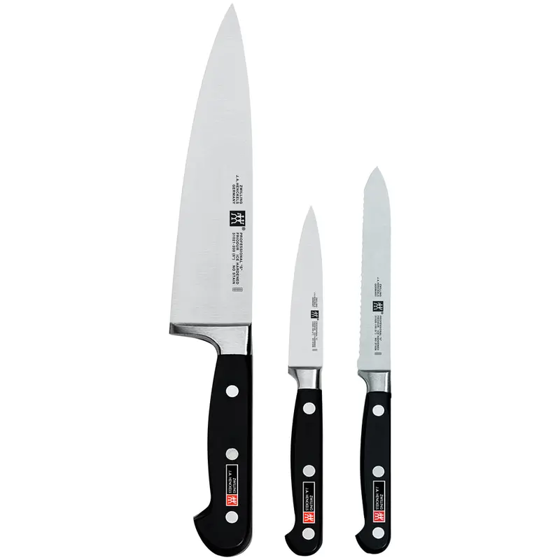 Zwilling Twin Professional "S" 3-Piece Chef’S Knife Collection 1